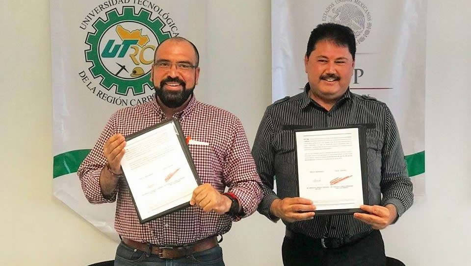 Firma de convenio UTRC Y CECYTEC-EMSAD